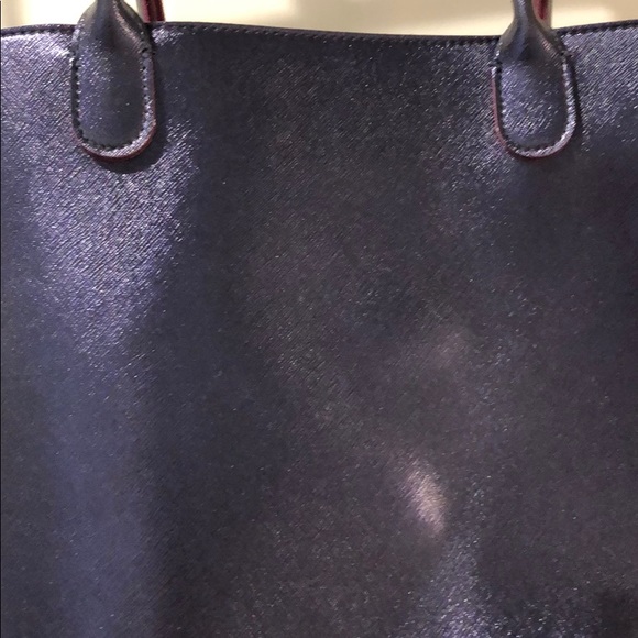 Shiny purple shoulder bag - Picture 2 of 7